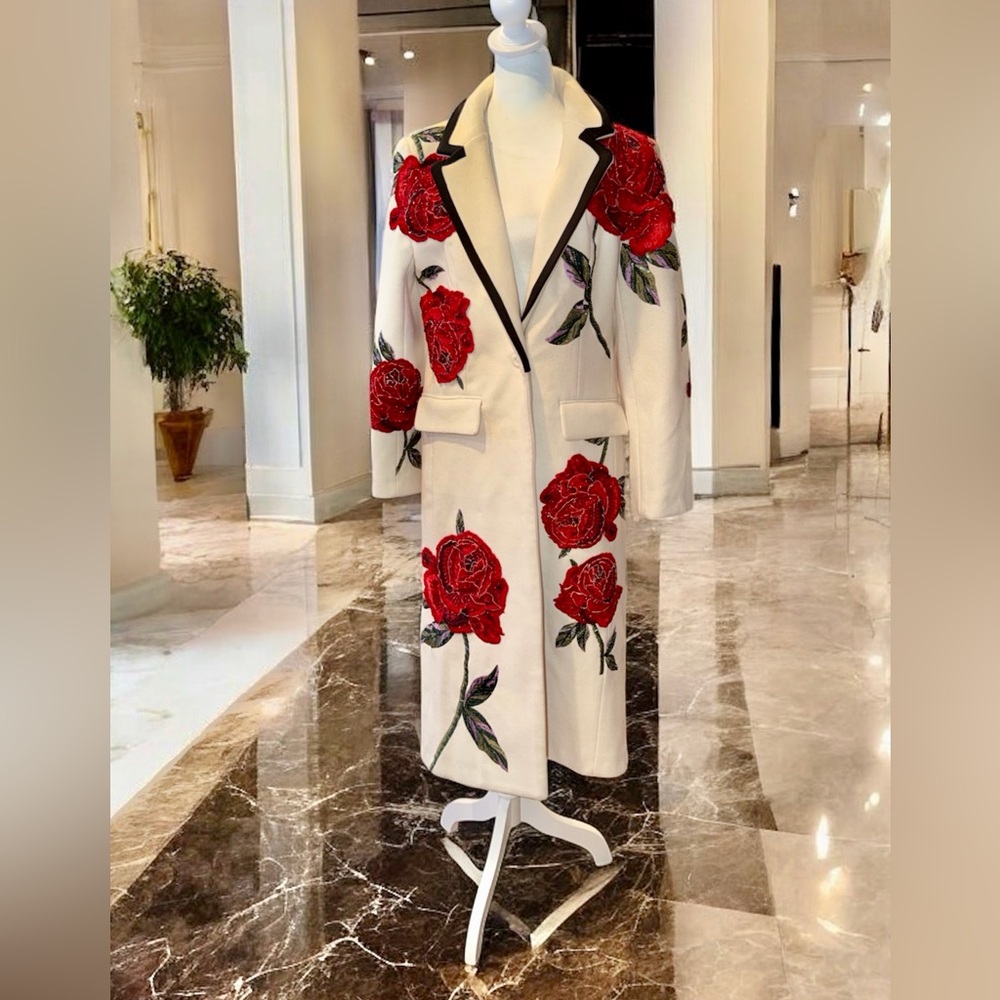 ALICE + OLIVIA Ivan Embellished Coat